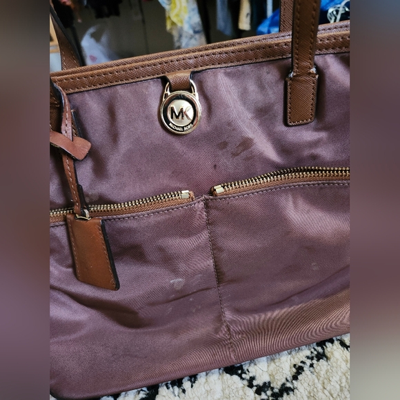 MICHAEL Michael Kors Brown Leather Tote - Picture 3 of 11